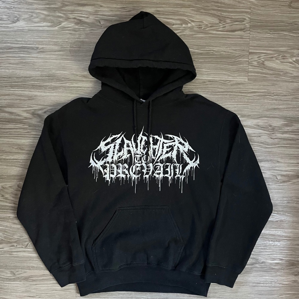 Slaughter to Prevail Hoodie Black Deathcore Band Merch Kid of Darkness Small
